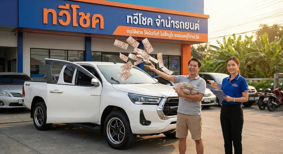 รับจำนำรถ กรุงเทพ ประเมินเบื้องต้นก่อนตัดสินใจ ทวีโชค